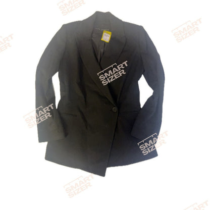 Tara Jarmon Paris Black "Vanessa" Blazer Size 10UK 6 USA