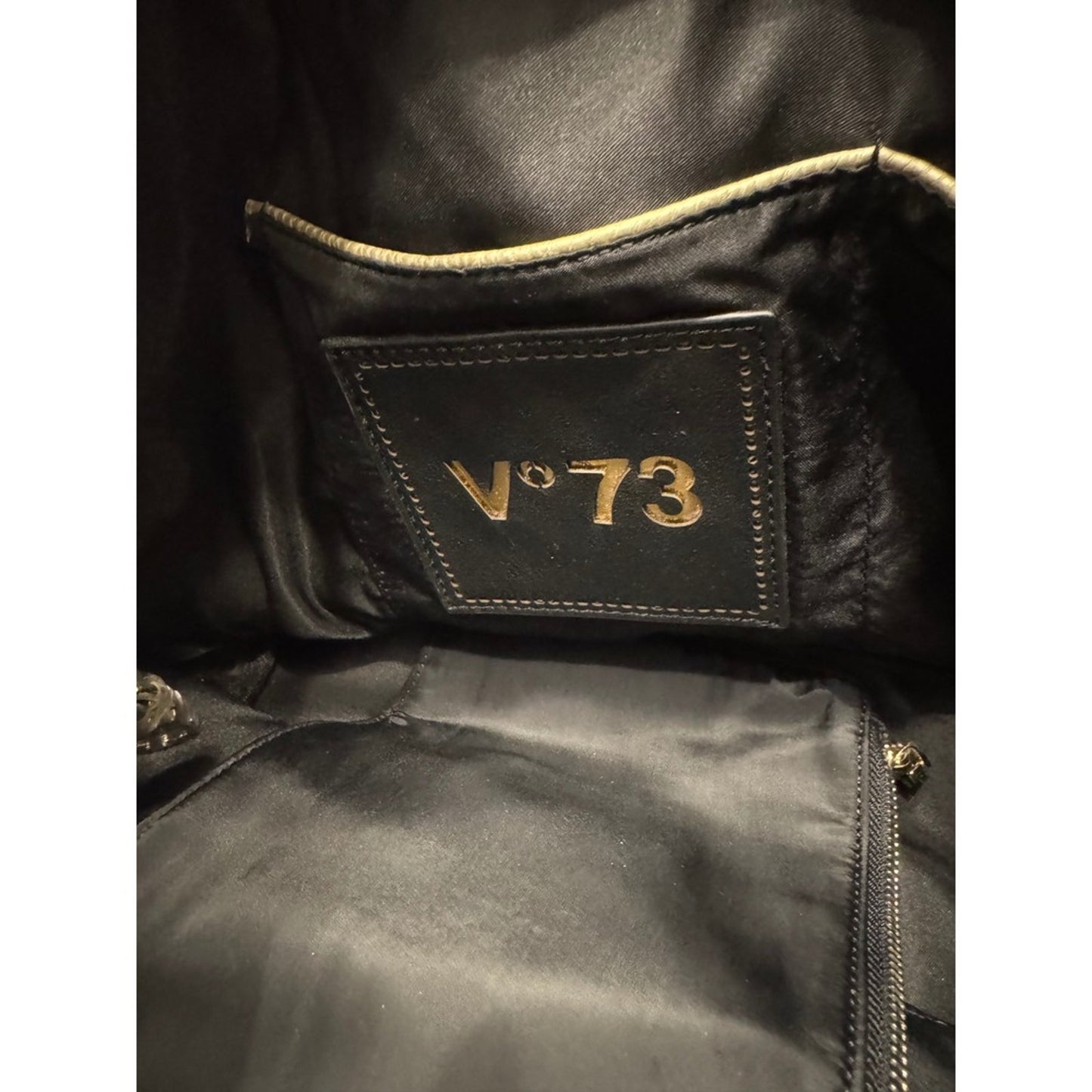 V°73 Sequin Embellished Tote Bag Purse Handbag Designer Glam Party