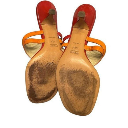 Prada orange Sandal 38.5