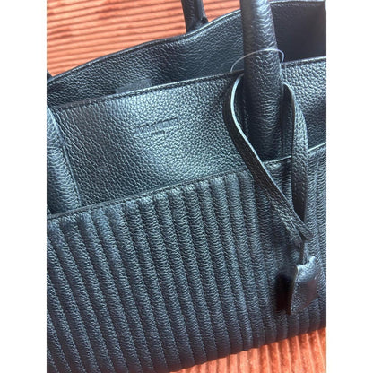 Zadig & Voltaire Sunny Tote Women's Medium Black Excellent Quilted Leather Skull