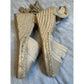 Christian Dior Paris Embroidered Espadrille Wedge Sandals Beige Size 39 EU 9