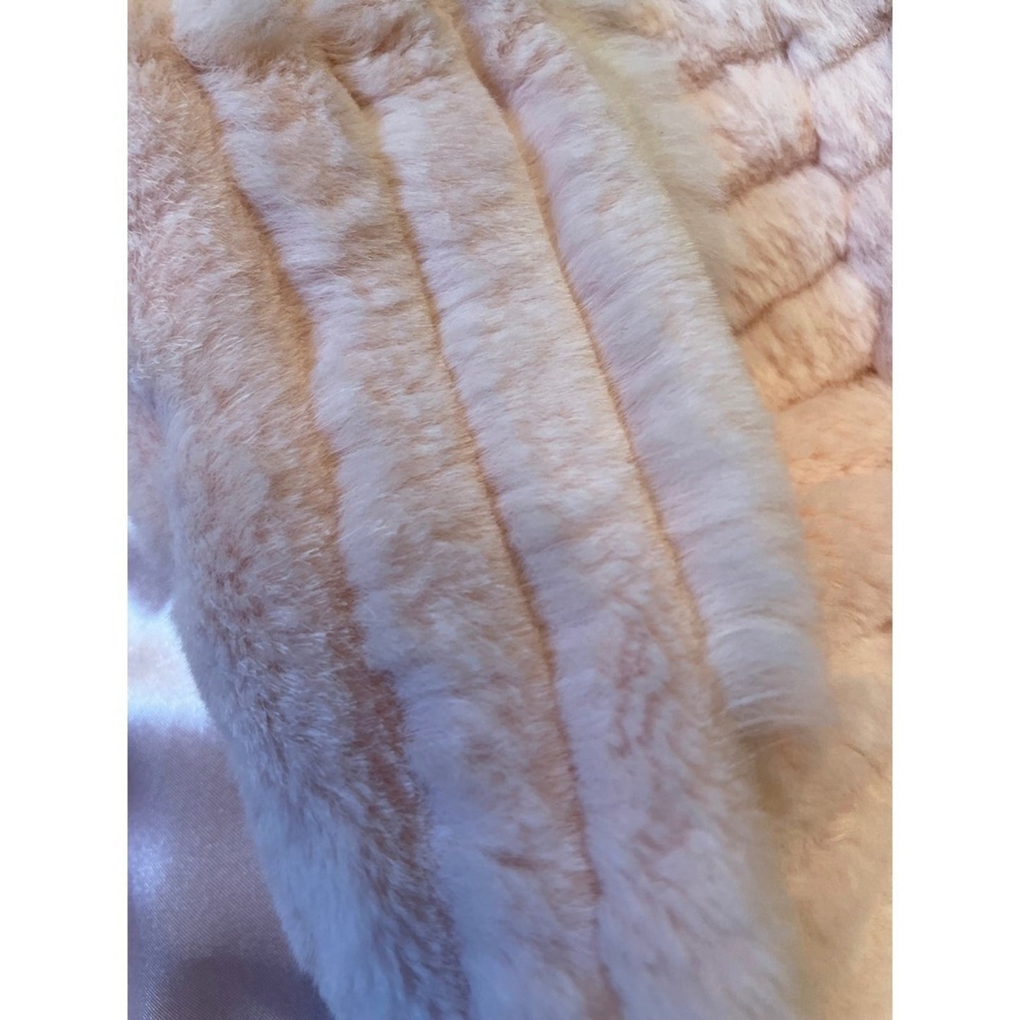 kandipiel SPAIN Faux Fur Vest Shawl Collar Lightweight Outerwear XL