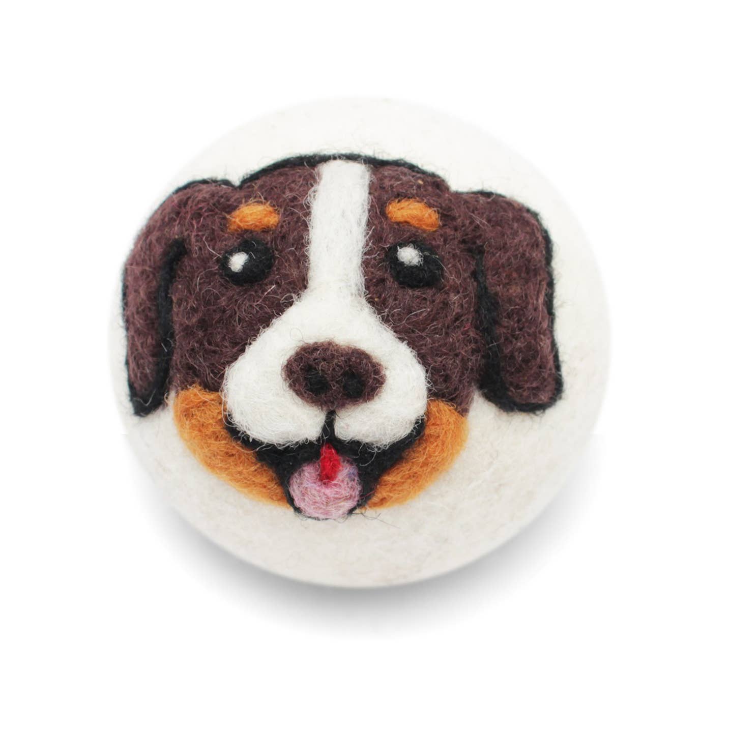 Dogs: Eco Wool Dryer Balls Fair-Trade: Brown Dog