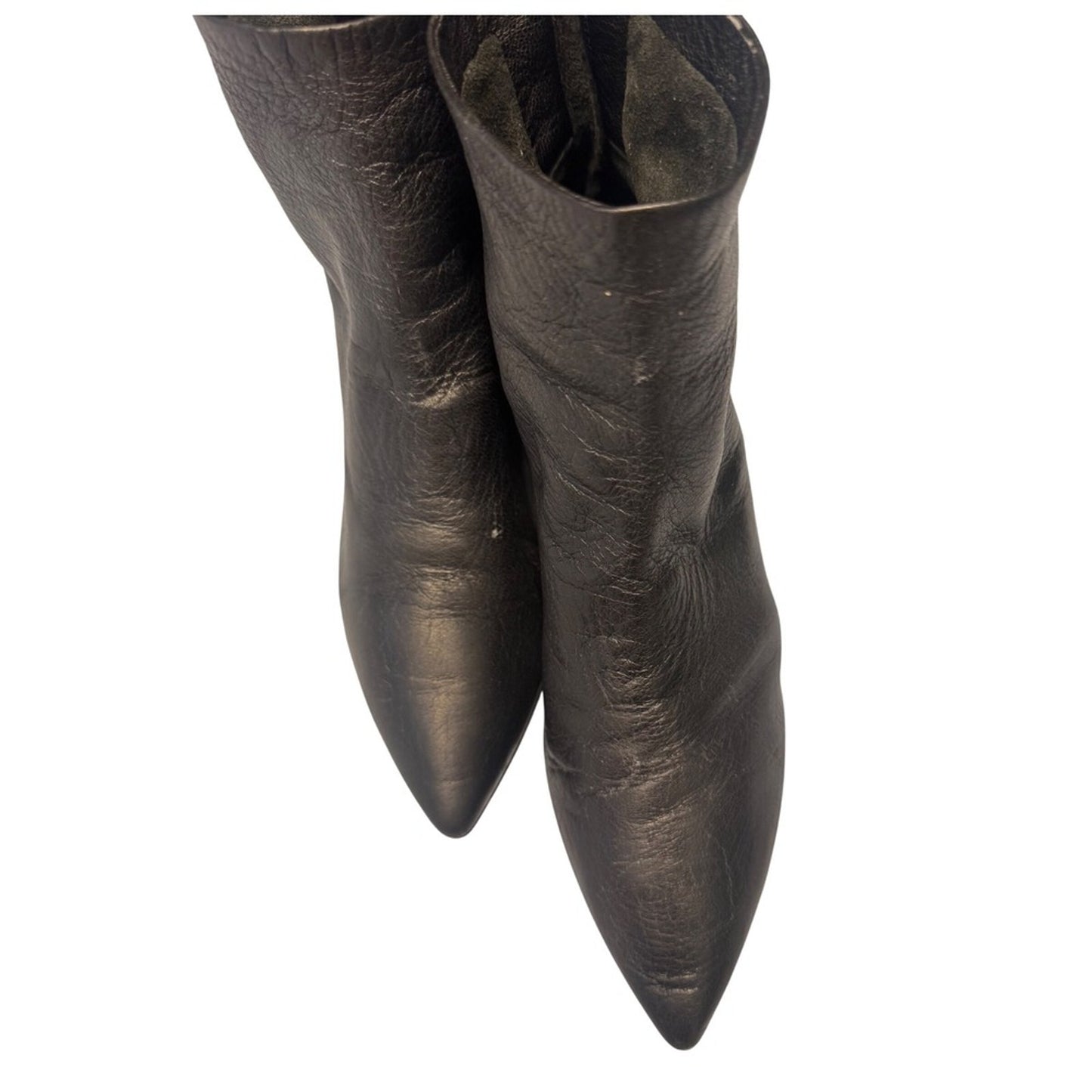 Marsèll Black Italian Leather Ankle Boots | Soft Luxe Artisan Craft, 38.5