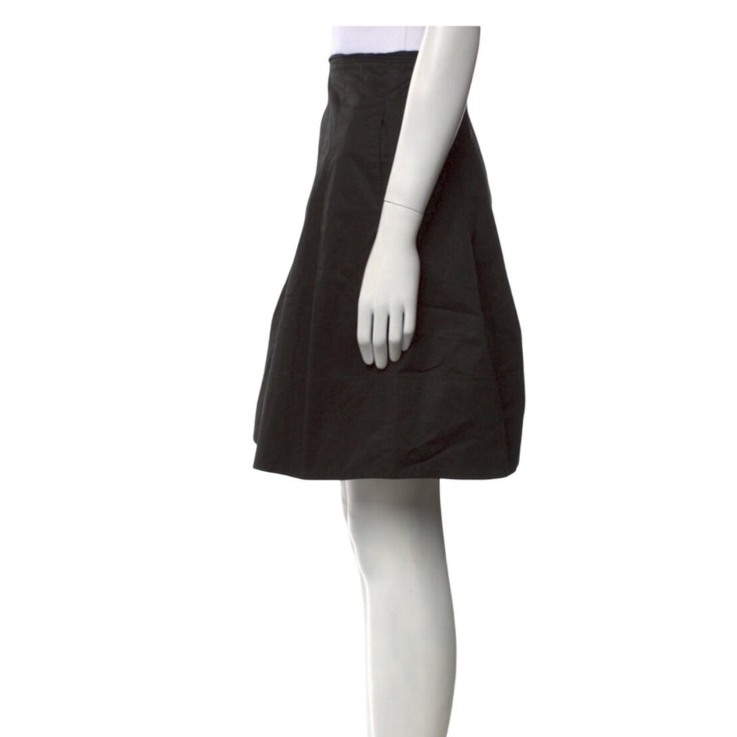 Vince Knee Length Skirt Black Size M US 8 A Line Classic Style