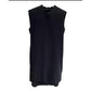AllSaints Silk Sleeveless Button Down Dress Shirt Womens US 2 Black