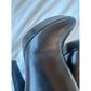 Gucci Black Leather Ankle Booties with Gold Horsebit – Made in Italy (Size 38)