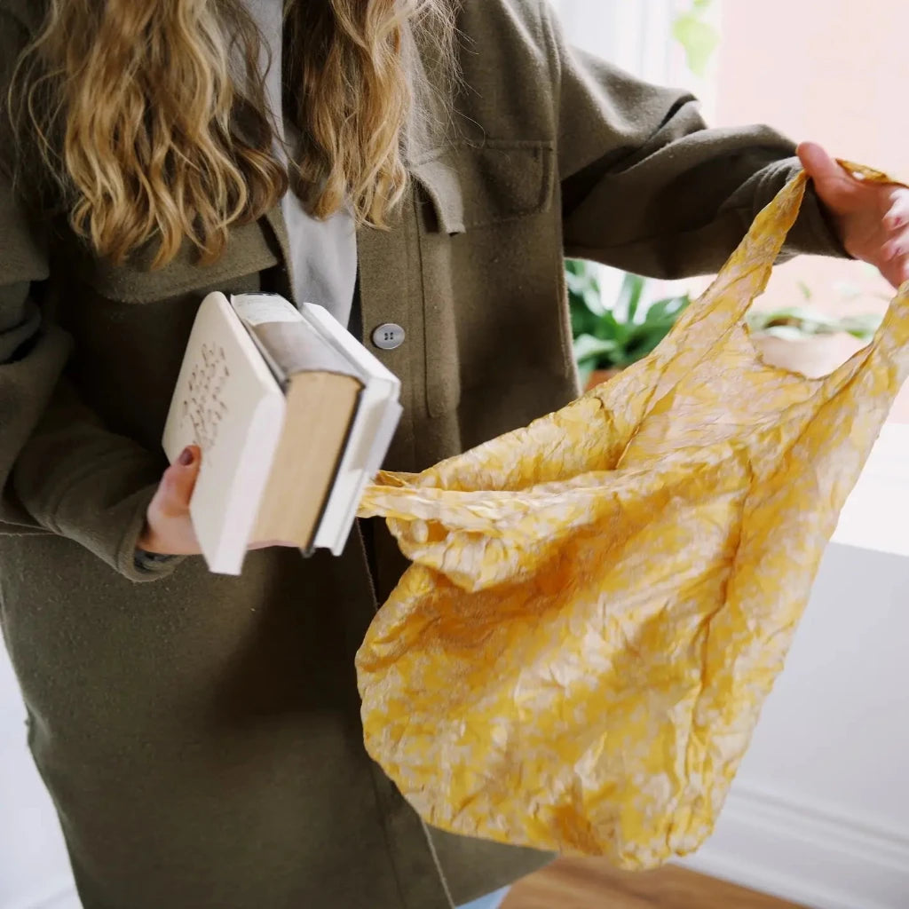 Shopping/Tote Bag Re-Purposed Sari, Eco-Friendly