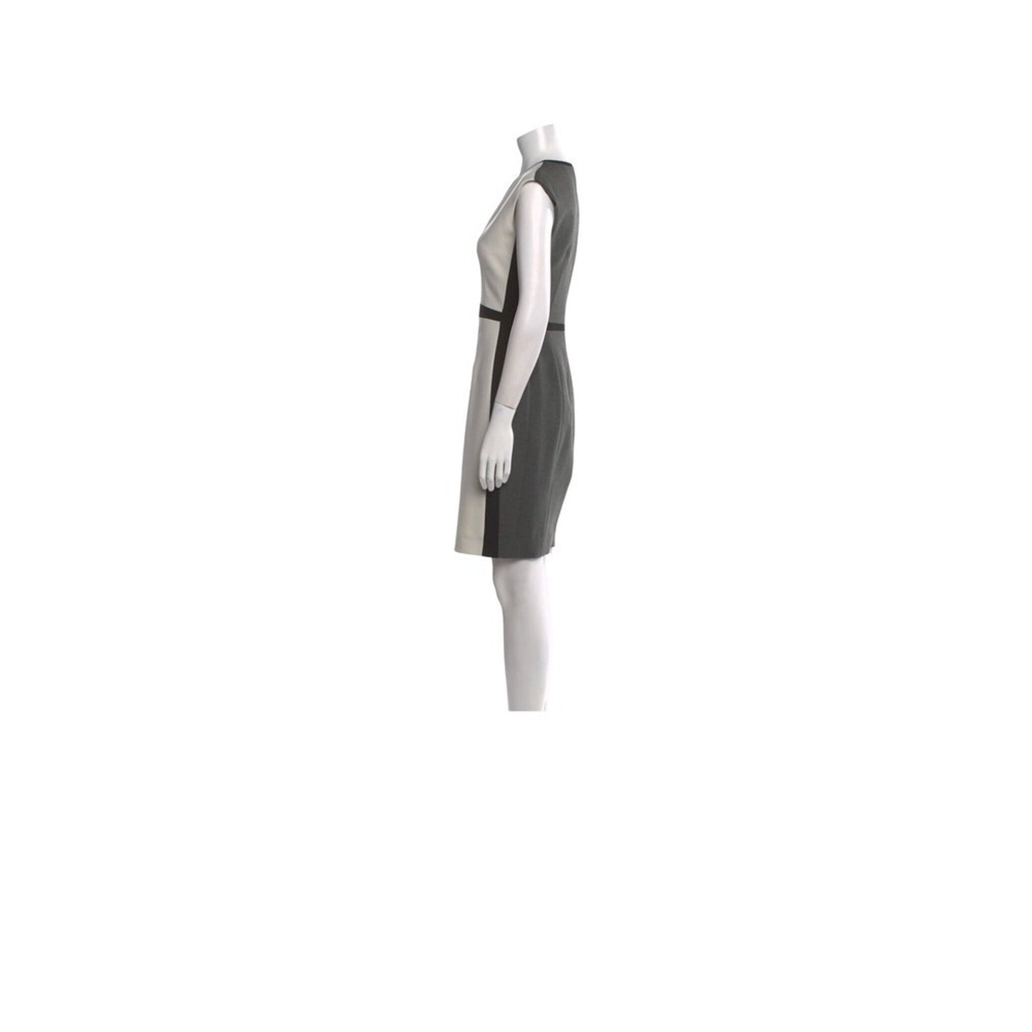 Narciso Rodriguez Colorblock Knee Length Sheath Dress