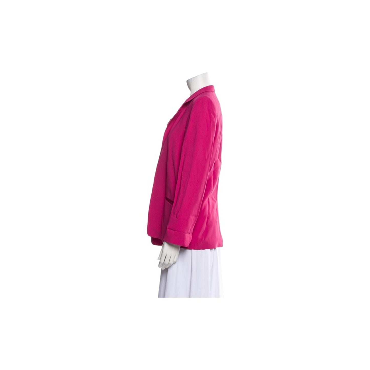 ZADIQ & Voltaire lHot Pink Blazer Jacket Open Front Long FR 38