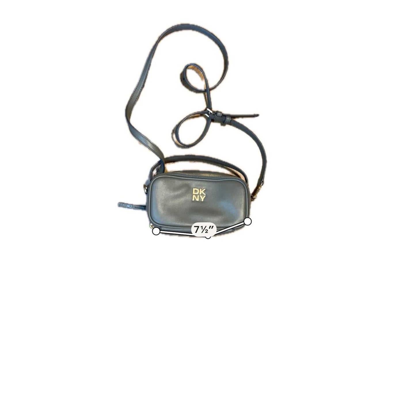 Dkny leather camera bag crossbody