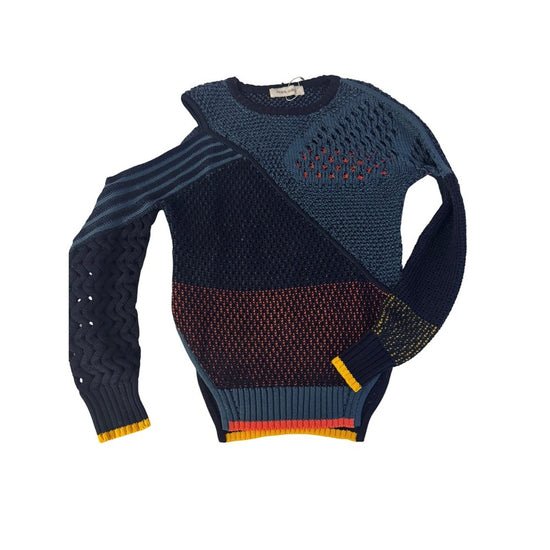 Prabal Gurung Colorblock Open Knit Sweater – Size S