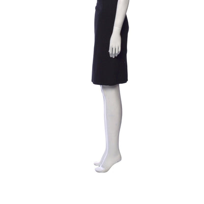 Chado by Ralph Rucci Black Wool Pencil Skirt – Size Medium (US 8)