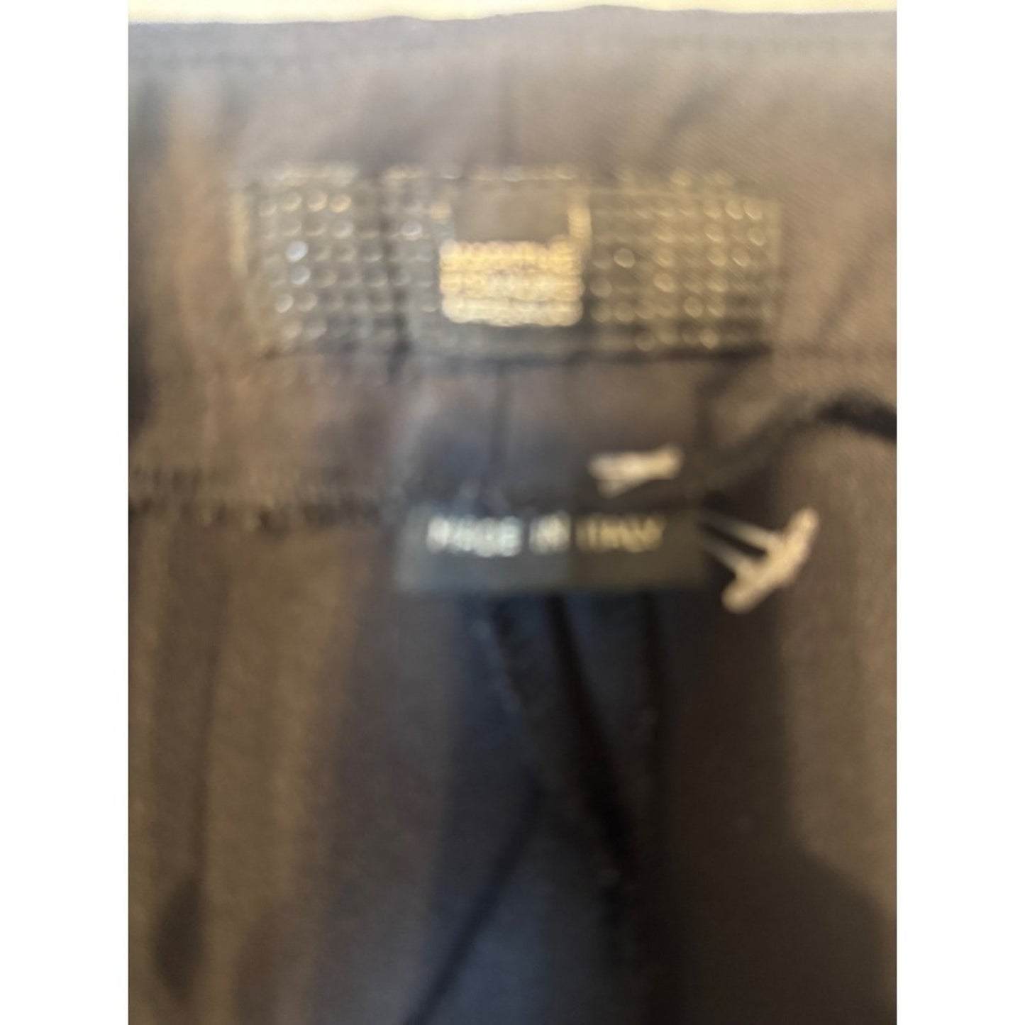 Marithe Francois Girbaud Black  Tailored Trousers Pants  Made in Italy Size 31