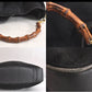 Gucci Vintage Bamboo Suede Shoulder Bag – Black