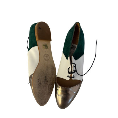 Handmade Leather Oxfords – Size 38 (US 7.5)Shoes Designed in Copenhagen