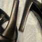Prada Black Satin Strappy Slingback Heels Size 39 (US 9)