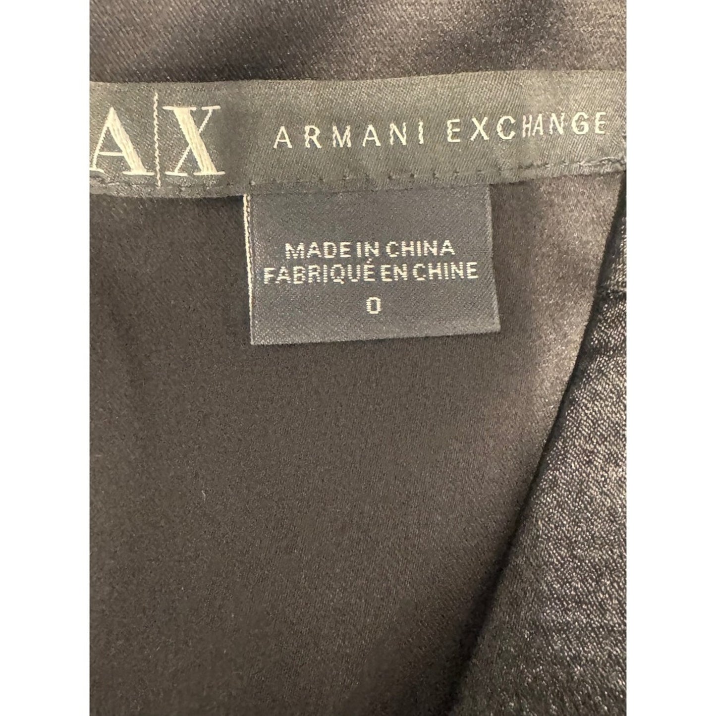 Armani Exchange Little Black Dress – Size 0