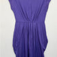 Jil Sander Purple Asymmetrical Dress size s
