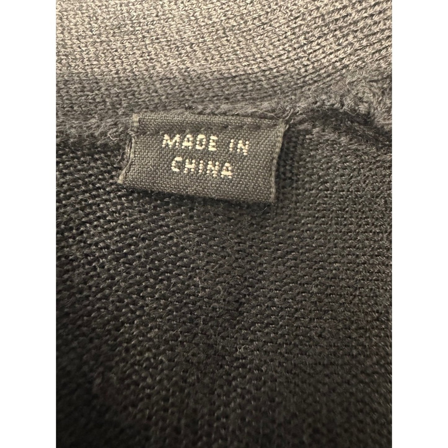 AllSaints Carmel Cardigan Bl Draped Open Front Knit Medium