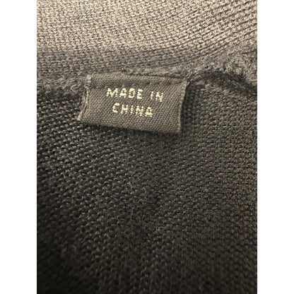 AllSaints Carmel Cardigan Bl Draped Open Front Knit Medium