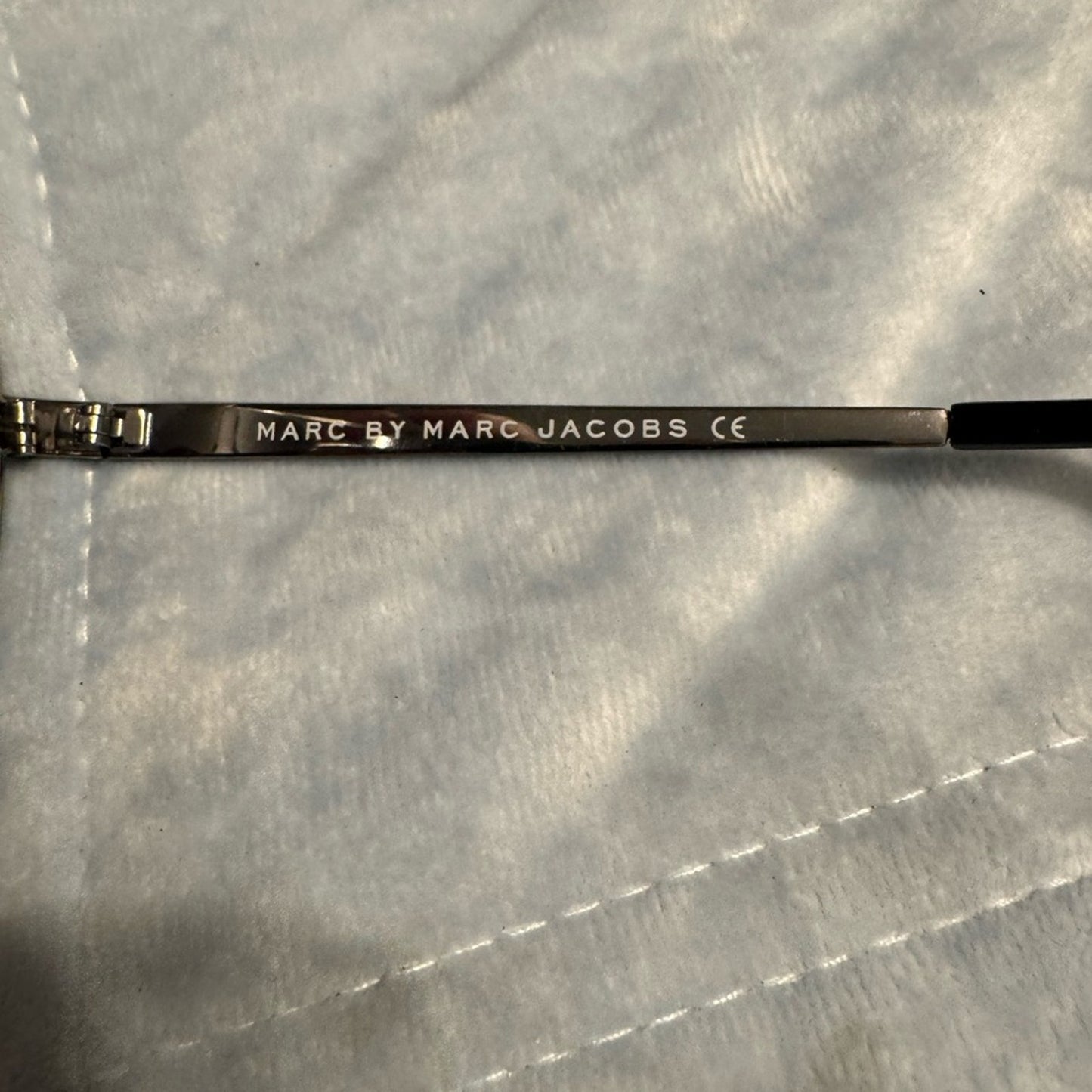Marc By Marc‎ Jacobs Black and Purple Aviator Sunglasses