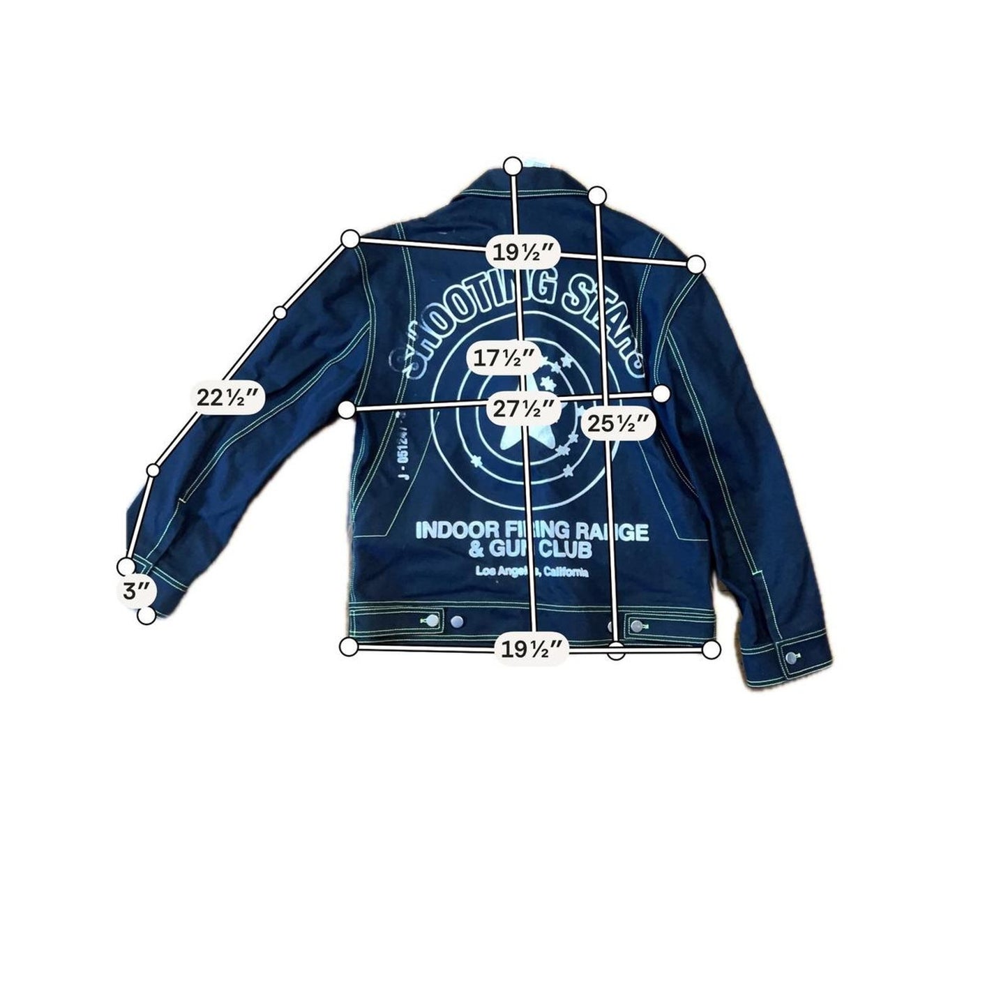 Gosha rubchinskiy shooting stars jacket