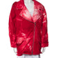 Isabel Marant Étoile Red Tie-Dye Moto Coat – Size Medium (US 8 / FR 40)