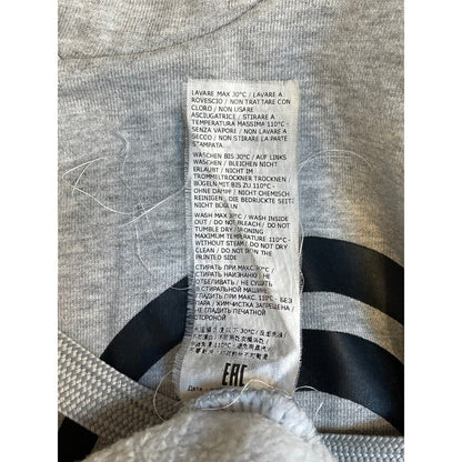 Moschino Underwear Grey Teddy Bear Hoodie Zip Up Sweatshirt size M