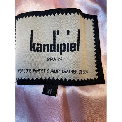 kandipiel SPAIN Faux Fur Vest Shawl Collar Lightweight Outerwear XL