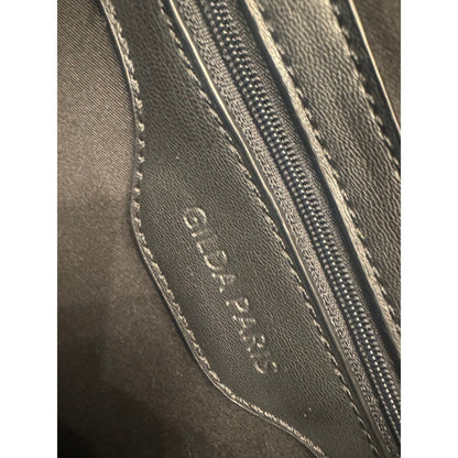 Gilda Paris Quilted Weekender Bag Black Oversized Carryall Travel Tote NWT $229