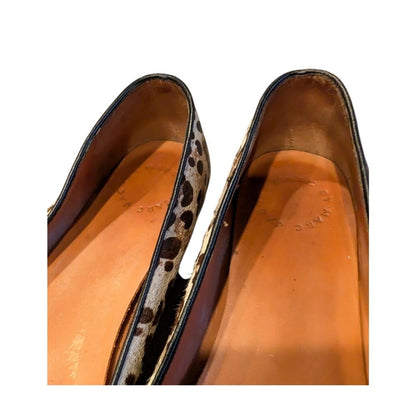Marc by Marc Jacobs Leopard Calf Hair Ballet Flats (Size 37.5 / 7 US)