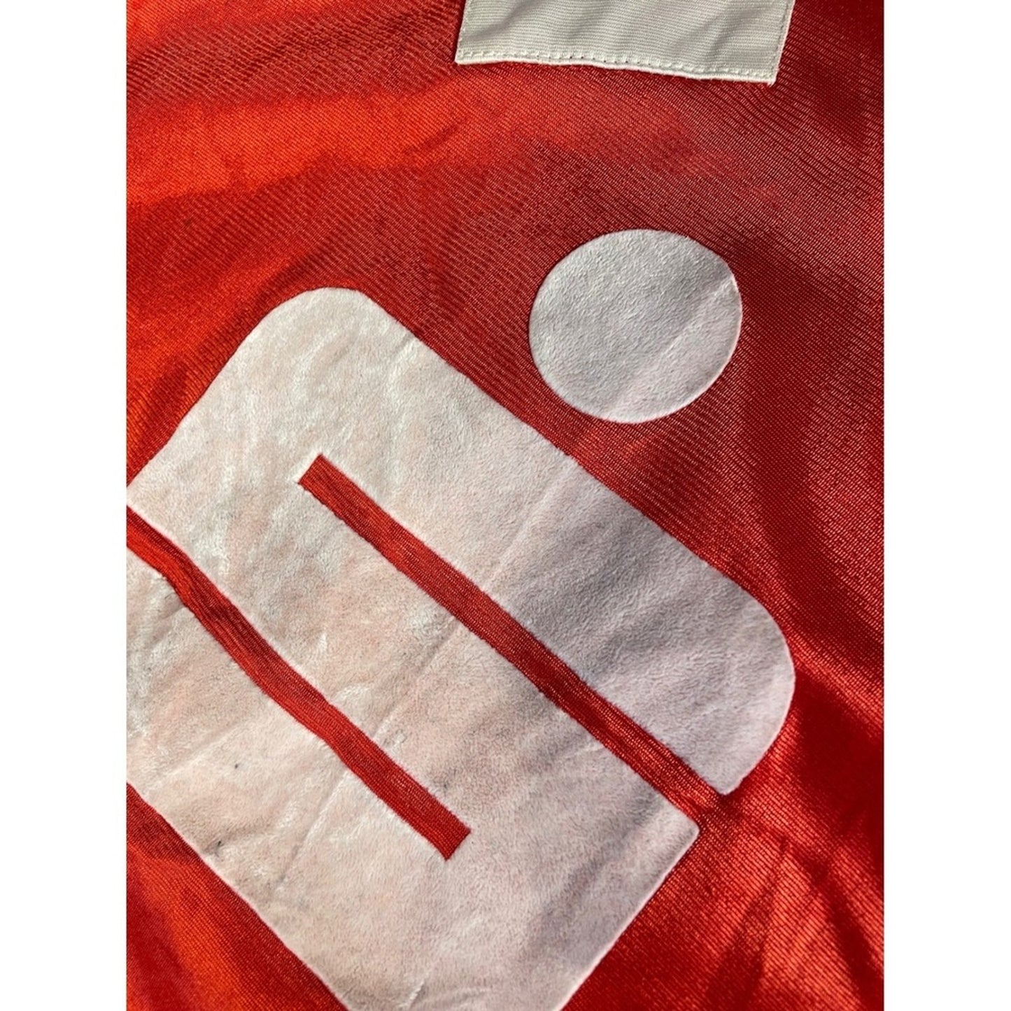 Adidas Equipment Red Long Sleeve Soccer Jersey 9 Retro Sportswear XL