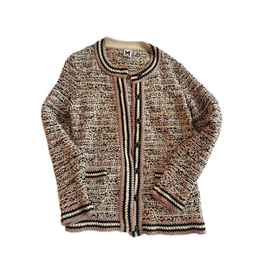Missoni Mare Knit Cardigan Jacket – Multicolor Bouclé – Size S (IT 40)