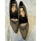 Simona Made in Italy Pointed Toe Heels Glitter Sparkle Party Shoes