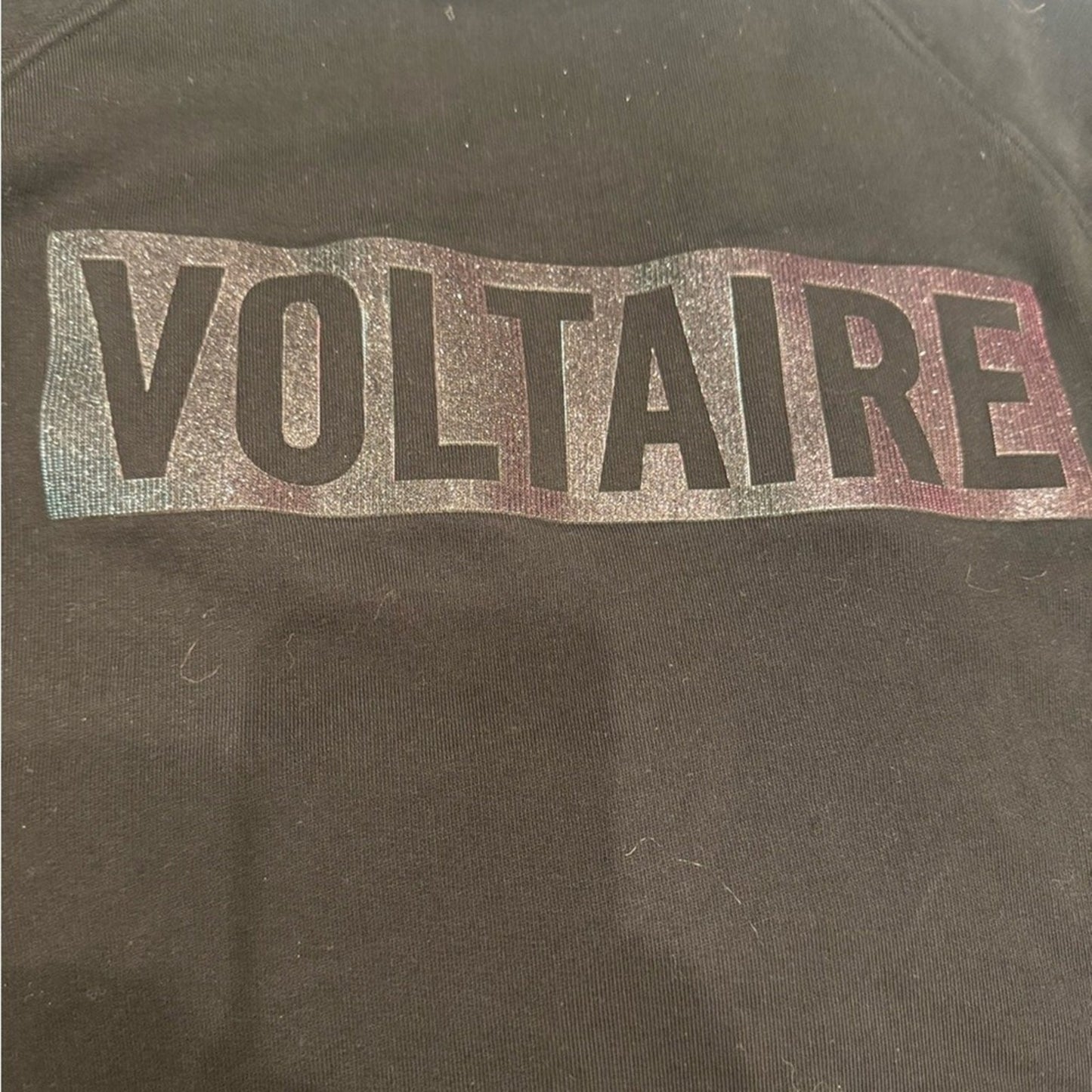 Zadig & Voltaire "Voltaire" Logo Sweatshirt – Made in Portugal – Retails‎ $225 M