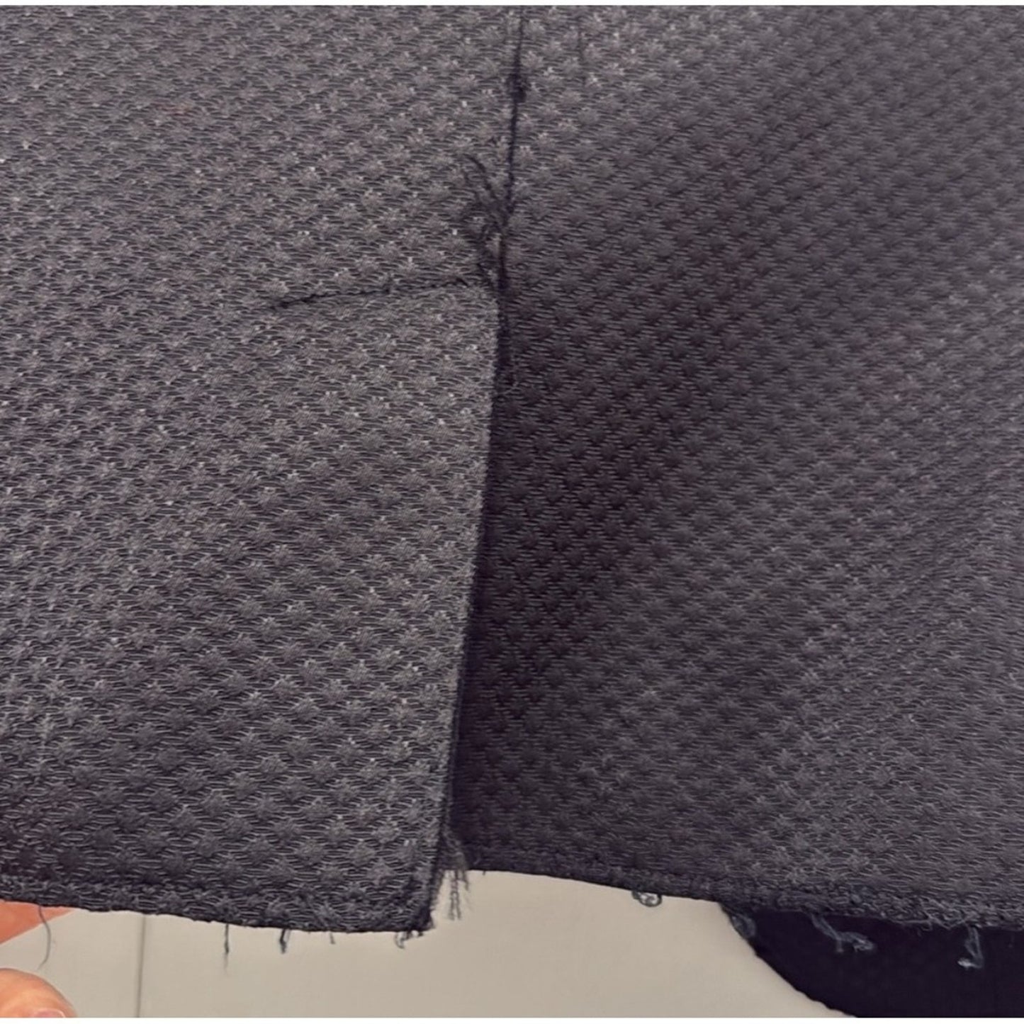 Zadig & Voltaire Virgin BF Deluxe Jacket Black Textured Blazer Size 38 size 6