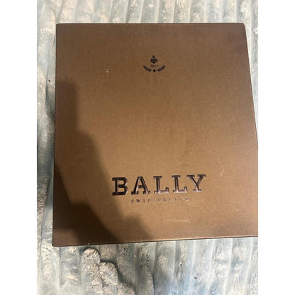 Bally Dhara Black Calf Leather Ankle Boots US 7.5 EU 38 Made in Italy