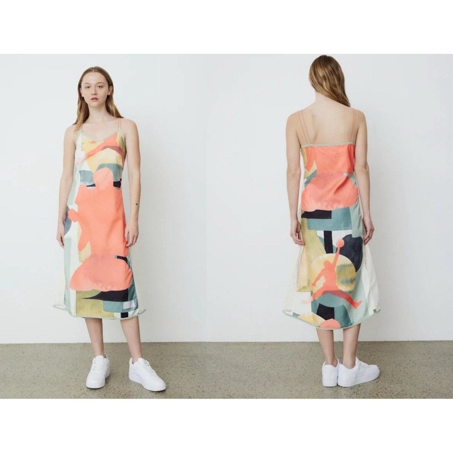 NWT Nike Air Jordan Women's Quai 54 Basketball Dress Multicolor‎  S  RARE