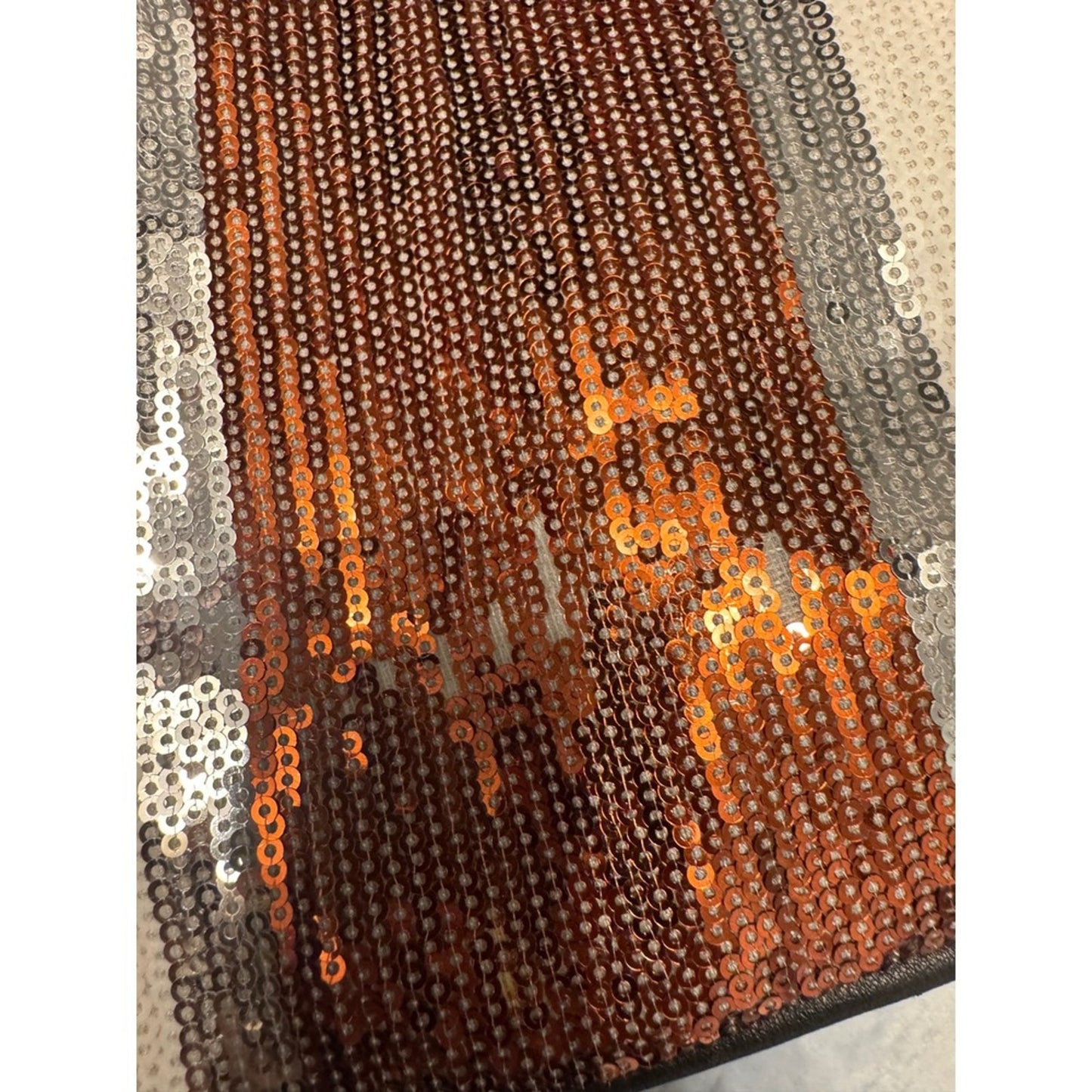 V°73 Sequin Embellished Tote Bag Purse Handbag Designer Glam Party