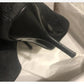 Gucci Monogrammed Black Heeled Boots with Sophisticated Style