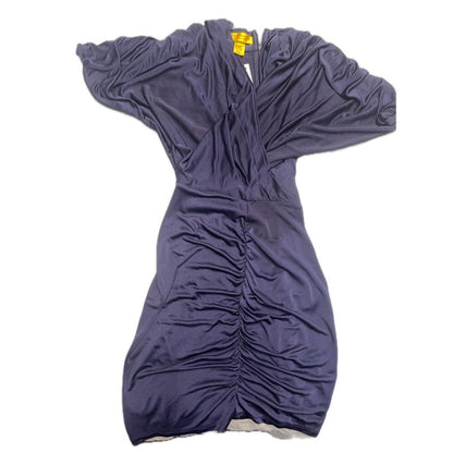 Catherine Malandrino Favorites Navy Ruched Mini Dress – Size S (NWT)