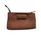 Marc by Marc Jacobs Brown Leather Wristlet Pouch Coin Purse Key Ring