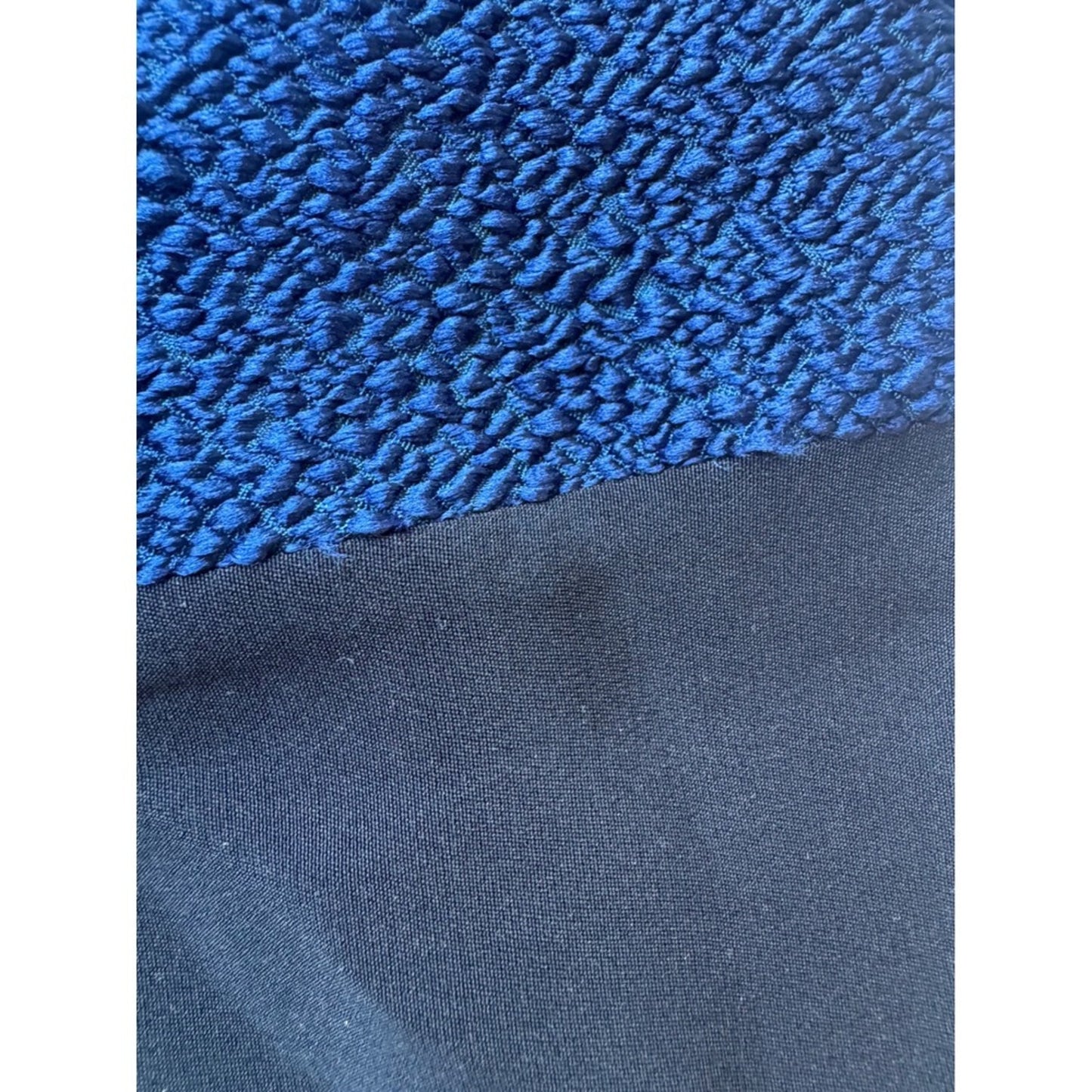 PAPER LONDON Black Blue Textured Sleeveless Maxi Dress Size 8 UK/USA 4