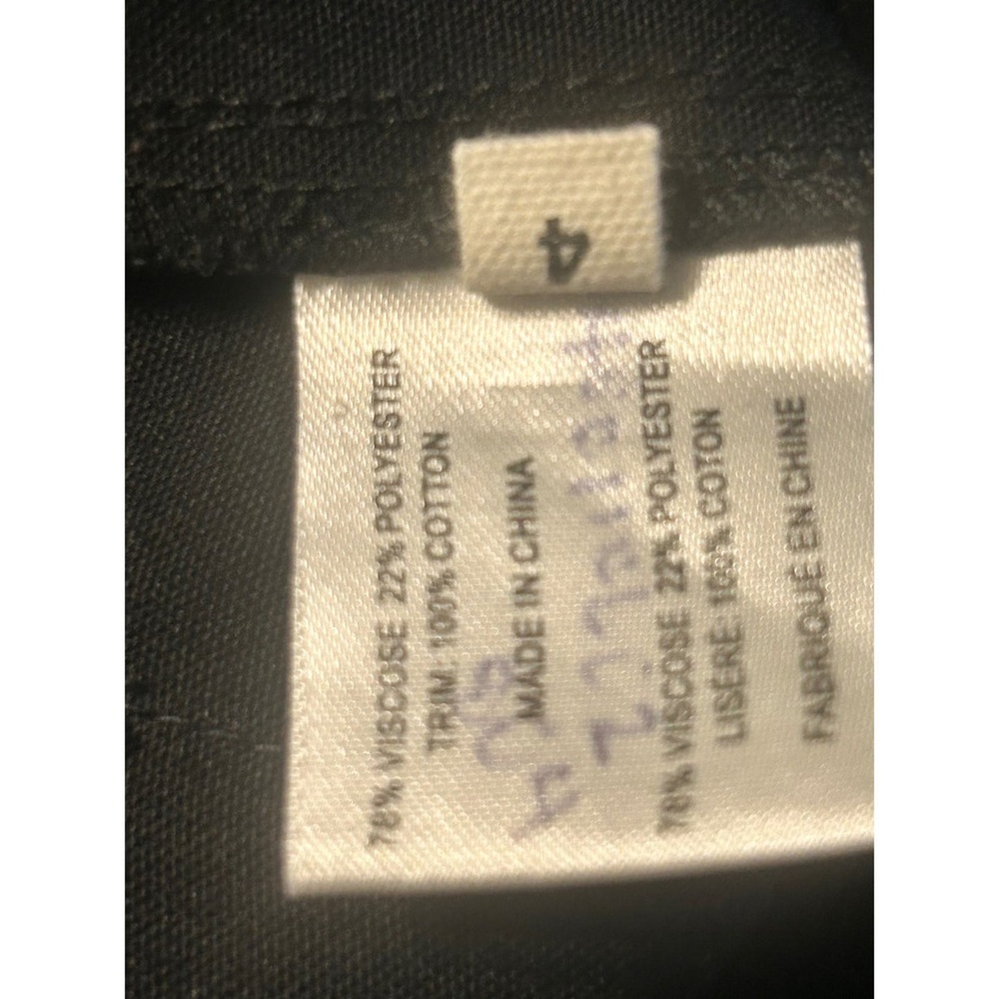 Proenza Schouler Black Patchwork Cargo Pants Size 4