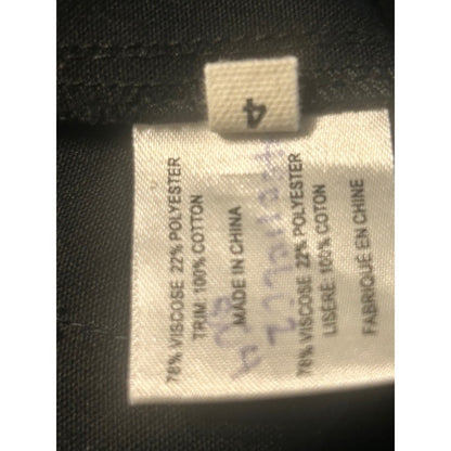 Proenza Schouler Black Patchwork Cargo Pants Size 4