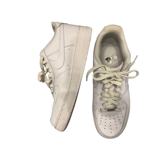 Nike Air Force 1 Low White Leather Sneakers Casual Shoes