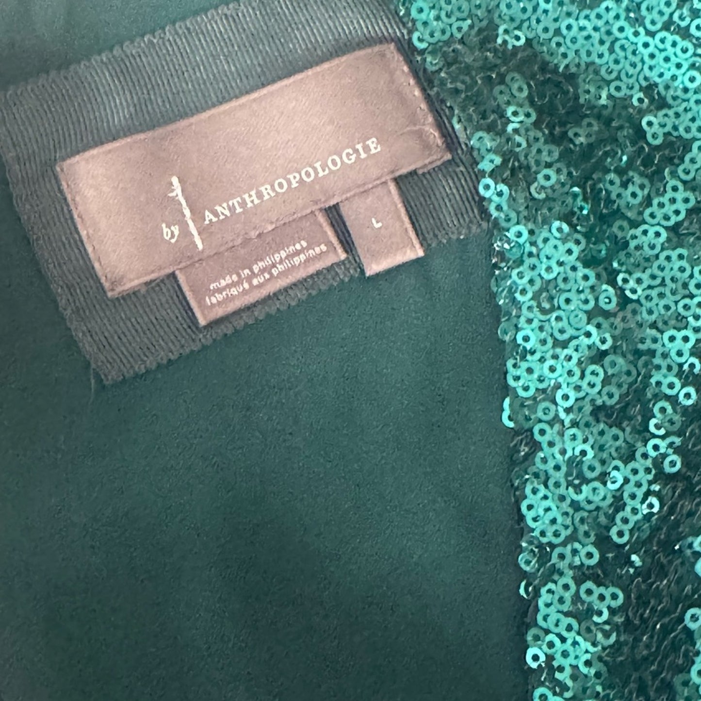 New Anthropologie Lisabette
Sequined Mini Dress Size‎ Large
MSRP: $178