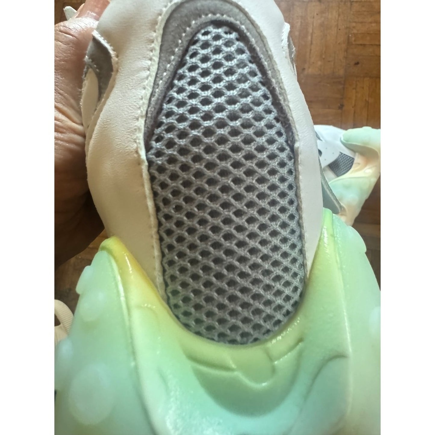 Anthony Wang Carambola-02 Platform Sneakers Rainbow Accent Size 9