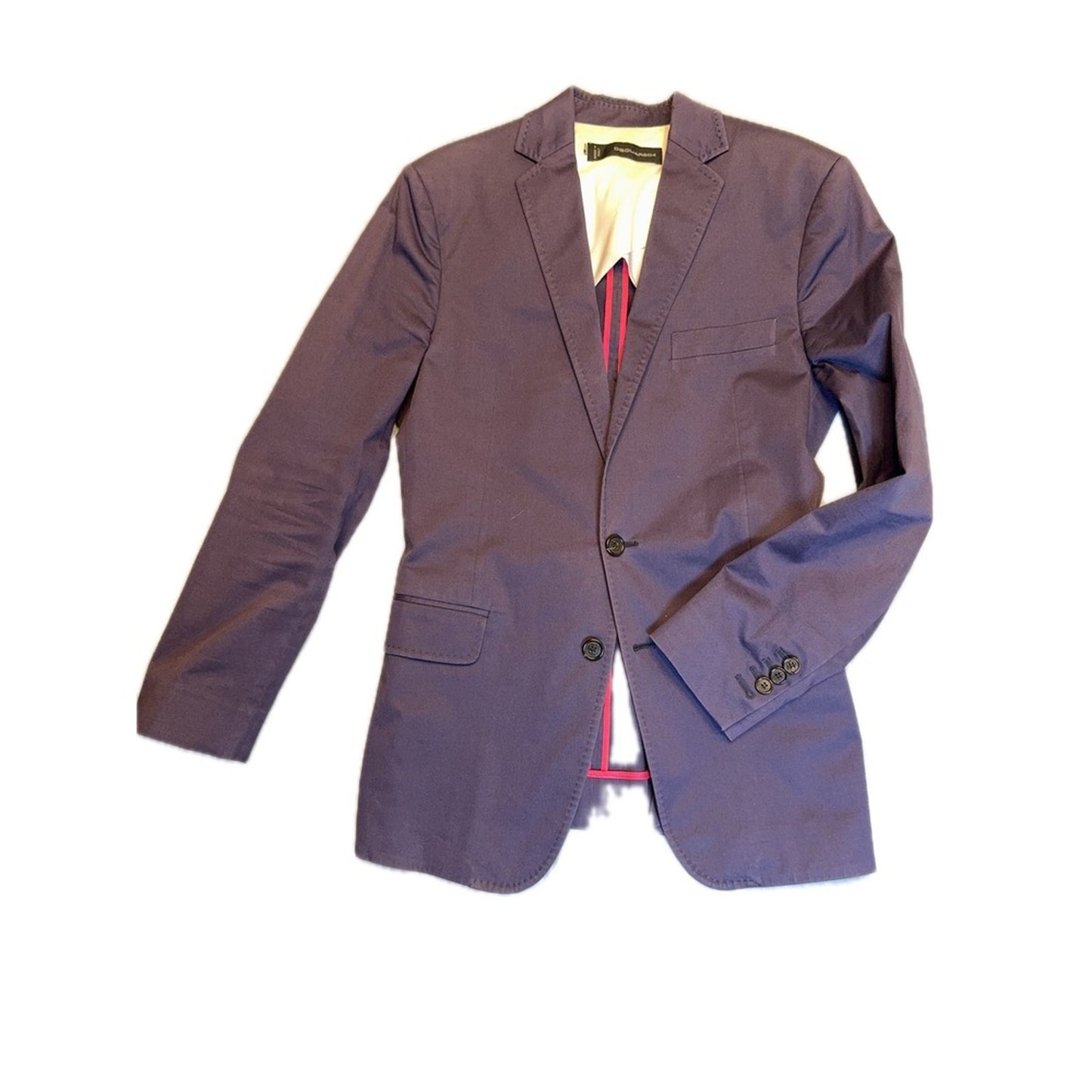 Dsquared2 Mens Sport Coat Blazer Jacket Casual Business Made in Italy 48R